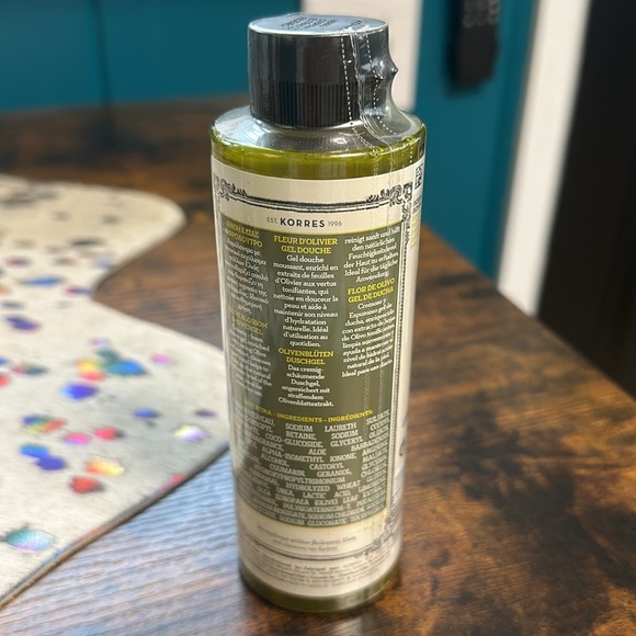 Korres shower body oil. Never opened. - Picture 2 of 2